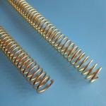 Dia 6mm Electroplating Metal Spiral Binding Coils for sale