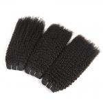 Jerry Curly Virgin Human Hair Bundles No Fiber 7A Grade Hair CE/BV/SGS for sale