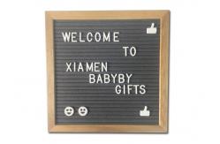 China Double Sided Magnetic Letter Board Chalkboard Changeable Message Signs supplier
