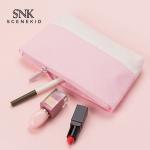 Portable Small Shell Shape Canvas Zipper Cosmetic Bags