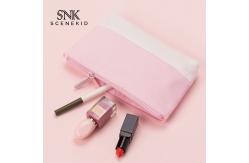 China Portable Small Shell Shape Canvas Zipper Cosmetic Bags supplier