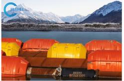 China High Density Polyethylene Floating Marine Dredging Pipeline 15MPa Tensile Strength supplier