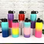22oz Insulated Stainless Steel Mug Wide Mouth Vacuum Flask Sports Water Bottle for sale
