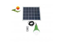 China Portable Led Lamps 2600mah Solar Panel Energy System For Homes supplier