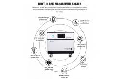 China 10KW Stackable Lithium Battery Home Inverter Hybrid Solar System supplier
