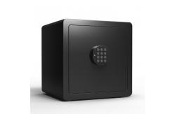 China Black Money Deposit Box Small Digital Security Safe Box For Home supplier