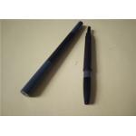 Triangle Nib Waterproof Eyebrow Pencil Packaging Grey Color ABS Material for sale