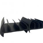 China Customer's Drawings EPDM Foam Door Bottom Seal Weather Strip Under Door Seal Strip manufacturer