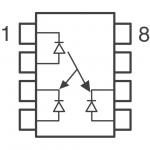 IL300-EF Integrated Circuit Chip Linear Optocoupler, High Gain Stability, Wide Bandwidth
