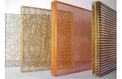 China 22mm Thickness Glass Interlayer Decorative Wire Mesh supplier