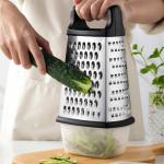 4 Sided Stainless Steel Heavy Duty Kitchen Box Cheese Grater For Parmesan Cheese for sale