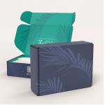 Folding Clothes Packaging Box Varnishing Paperboard Packaging Paper Boxes