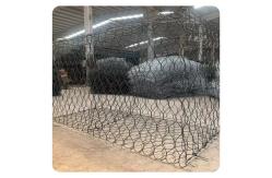 China Hexagonal Zinc Mattress Galvanized Wire Mesh Gabion Basket 1x1x1 supplier