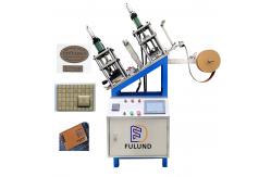 China 30KN Hydraulic Leather Embossing Machine Left And Right Direction Adjustment supplier