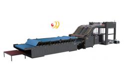 China Computerized Automatic Flute Laminating Machine With Vacuum Feeding Machine supplier