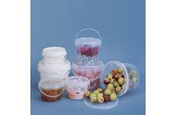 China Low Priced Reusable Square and Circular Shapes Plastic Bucket with Handle from UMETASS supplier