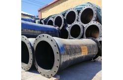China Black Natural Rubber Suction Hose For Heavy Duty Applications supplier