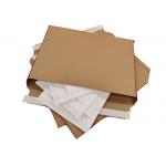 Biodegradable 6x6 Inch Rigid Mailer Envelopes With Easy Tear Lips for sale