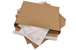China Biodegradable 6x6 Inch Rigid Mailer Envelopes With Easy Tear Lips supplier