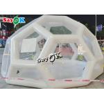 Transparent Inflatable Tent 3x3m Hotel Pop Up Inflatable Clear Bubble Tent Transparent For Events for sale