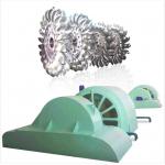 IP54 Brushless Pelton Turbine Generator F Insulation Class 100kw-50mw Power Output
