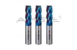 China HRC65 Carbide End Mill 10mm End Mill For Hardened Steel And Titanium supplier