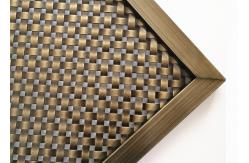 China Surface Finished Services Architectural Woven Wire Mesh With Pattern Design supplier