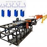 glazed tile Storage Rack Roll Forming Machine Colored Steel 7.5kw for sale