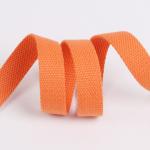 Red Brown Polyester Cotton Ribbon Tape For Bags And Suitcases Handle
