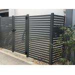 OEM / ODM Aluminium Profile Gate Fence Powder Coated Design Consistency for sale