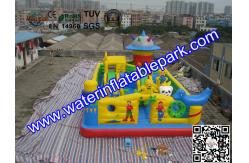 China Funny Inflatable Amusement Park / Mobile Inflatable Fun City Bouncer supplier