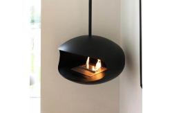 China ISO9001 Ethanol Fire Pits Fuel 600mm Modern Hanging Fireplace supplier