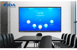 China Conference 500W 350cd/m2 1.8mm Bezel Interactive LCD Tablet supplier
