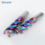 3/8 Inch 3 flute End Mill For Aluminum 3 Flutes 2-1/2 Inch Overall Length Sell for sale