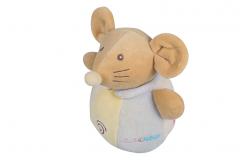 China Huggable Newborn Plush Toys Custom Logo 6 Inch Height Without Sharp Edge supplier