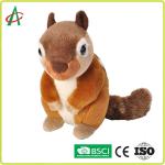 AZO Free Washable 8'' Chipmunk Plush Toy For Kids And Adults for sale