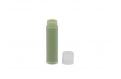 China Milky Green 5g Empty Diy Lip Balm Containers Bulk supplier