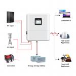 Low Voltage IP65 Single Phase 48V 3kw 3.6kw 4.6kw Solar Hybrid Inverter On/Off Grid 48V 5kw 6kw Hybrid Solar Inverter with MPPT for sale