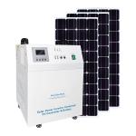100W Solar Panel Generators 50Hz/60Hz With ISO Certification Battery Lighting Power System for sale