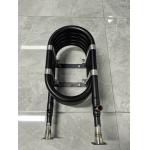 China Stainless Steel Outer Tube Coaxial Heat Exchanger with Titanium Inner Tube and Spiral Twisting Tube Construction for sale