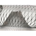Ferruled Type Helideck Safety Net Diamond Hole Woven Mesh for sale