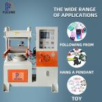 CE Passed Press Vulcanizing Machine , Automatic Hot Press Machine For Rubber Sheet