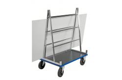China Galvanizing Board Moving Trolley 500KG Material Handling Equipment Fabrication supplier