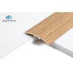Wood Grain 6063 Aluminium Floor Edge Trim For Threshold Decoration for sale
