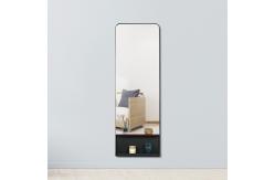 China Portable Wall Mounted Lighted Makeup Mirror Modern For Bathroom supplier
