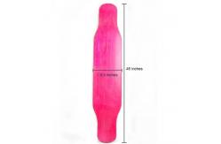 China 46inch 8ply Maple Girl Dancing Longboard Complete Double Kick Concave Longboard supplier