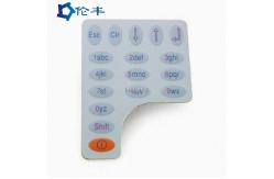 China Graphic Overlay Silk Screen Printing Electric Circuit Control Membrane Switch supplier