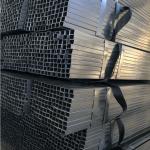 ASTM ISO9001 Q195 A500 A53 Rectangular 30 - 60g Aluminum Galvanized For Fluid Pipe for sale