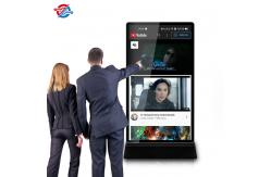 China 86 Vertical 4K UHD Display Metal Case And Tempered Glass supplier