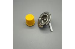 China Butane Canister Valve With Cap Compatible With 220g Cartridges supplier